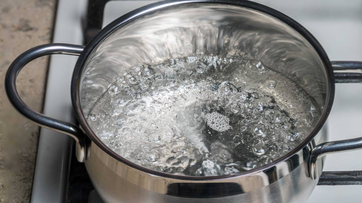 Water boiling