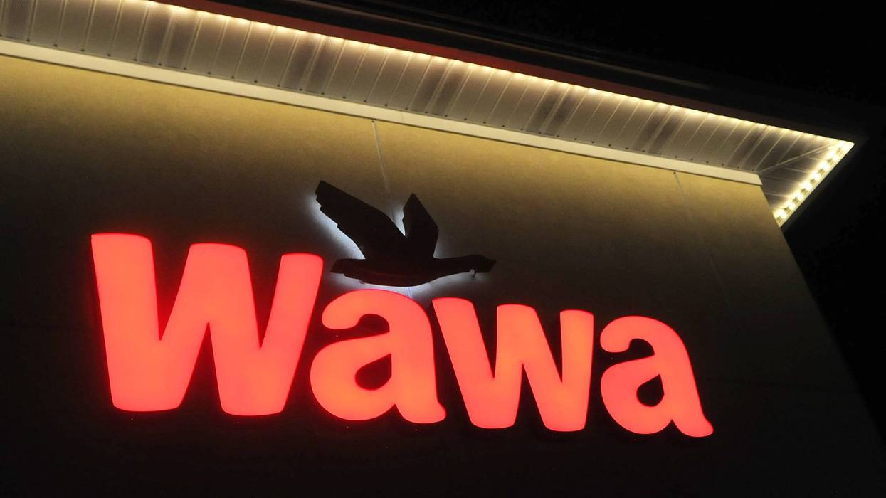 Wawa store sign