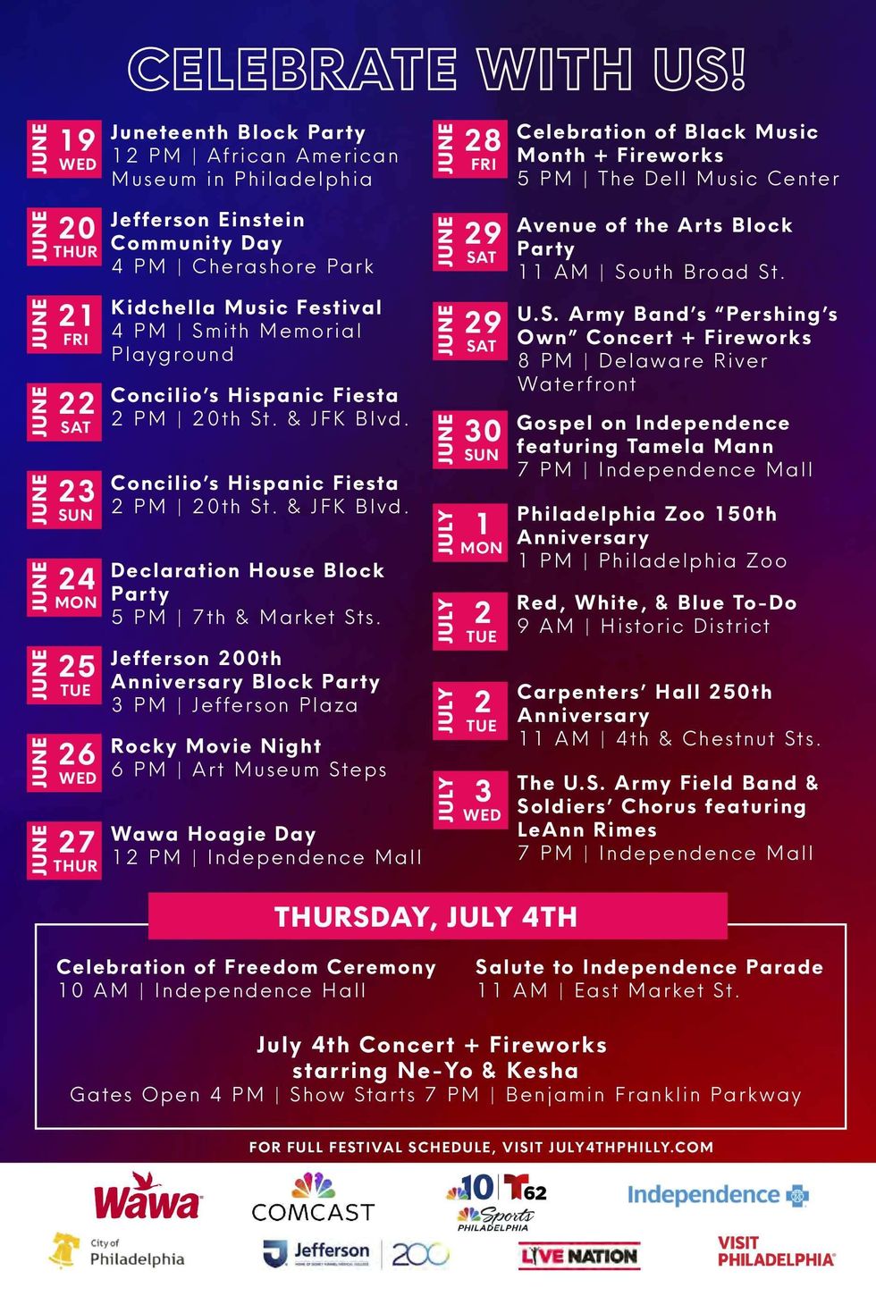 Wawa Welcome America