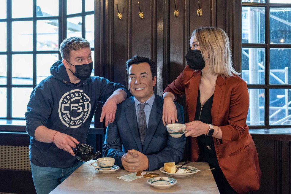 Madame Tussauds team ups with steak house to fill dining room with celebrity wax figures