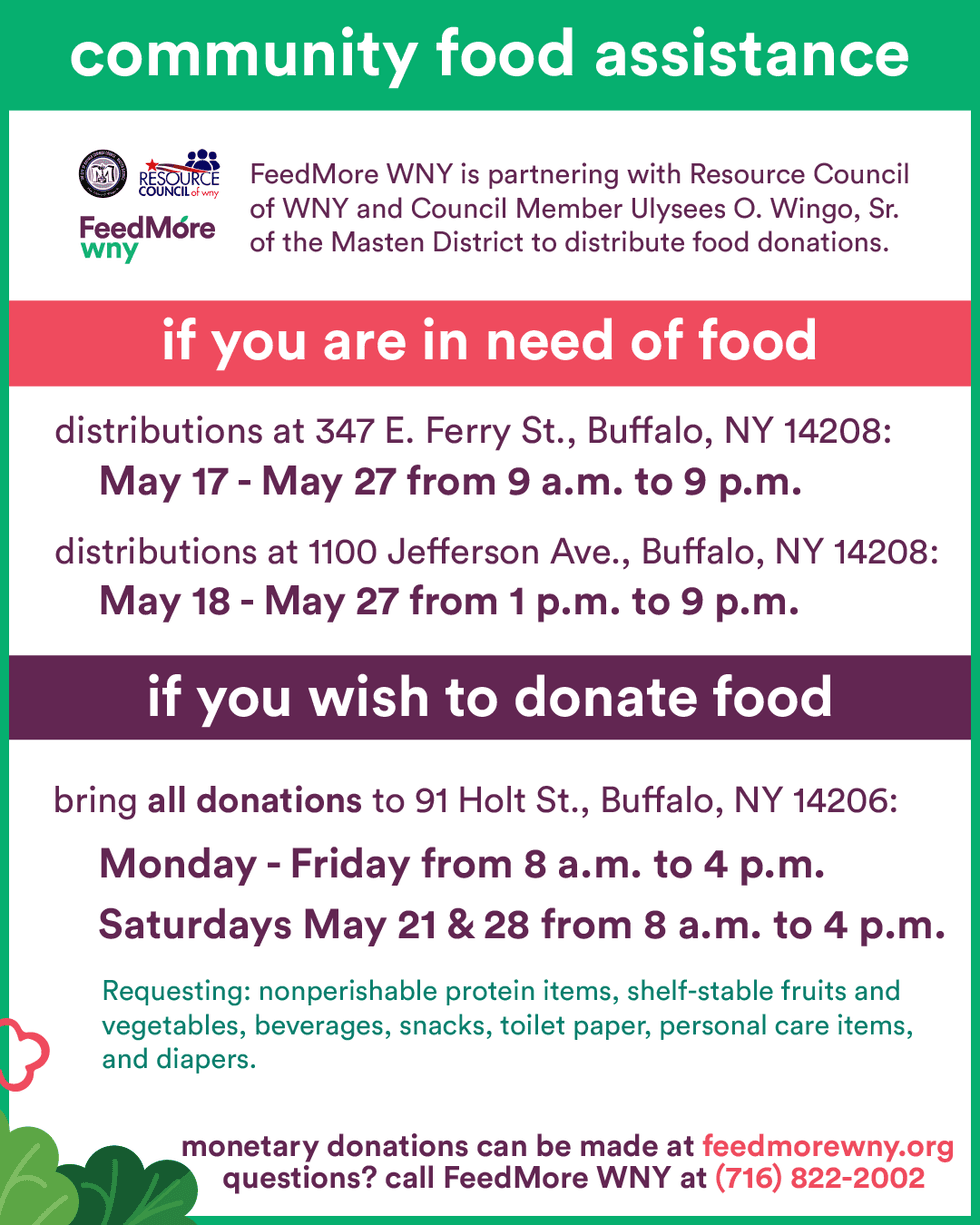 Ways to help in Buffalo