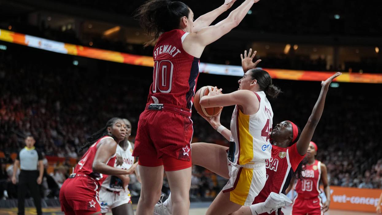 WCup Spain United States Basketball
