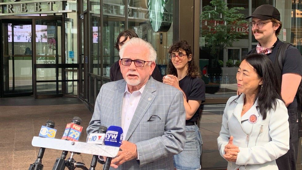 "We have to be able to give these workers a voice," said Pat Eiding, president of the Philadelphia Council AFL-CIO.