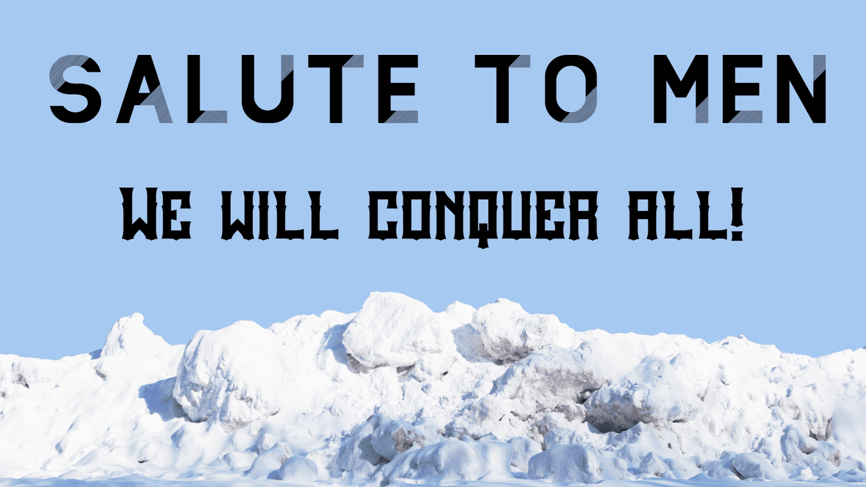 We will never surrender!