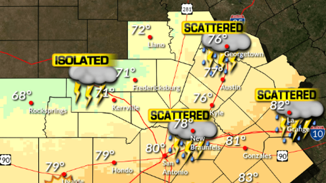 Weather forecast April 29