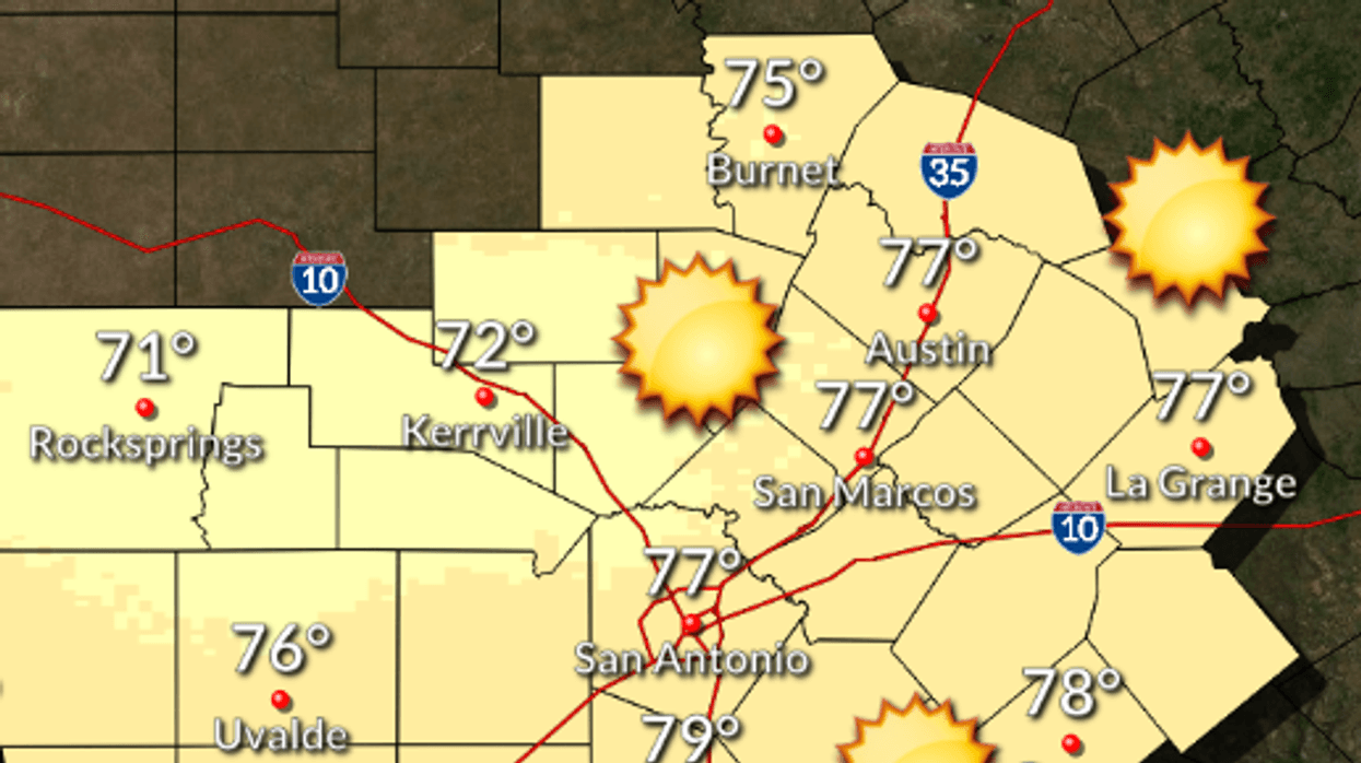 Weather forecast Feb. 23