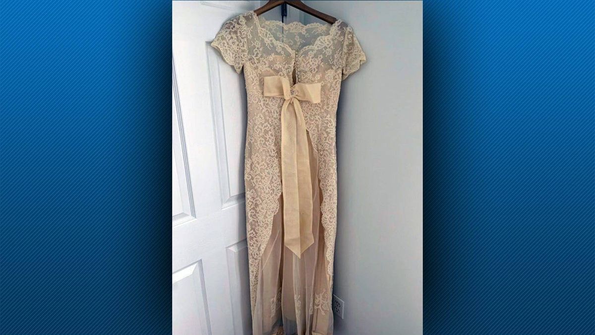 Wedding dress found inside box after 24 years does not belong to the woman who found it