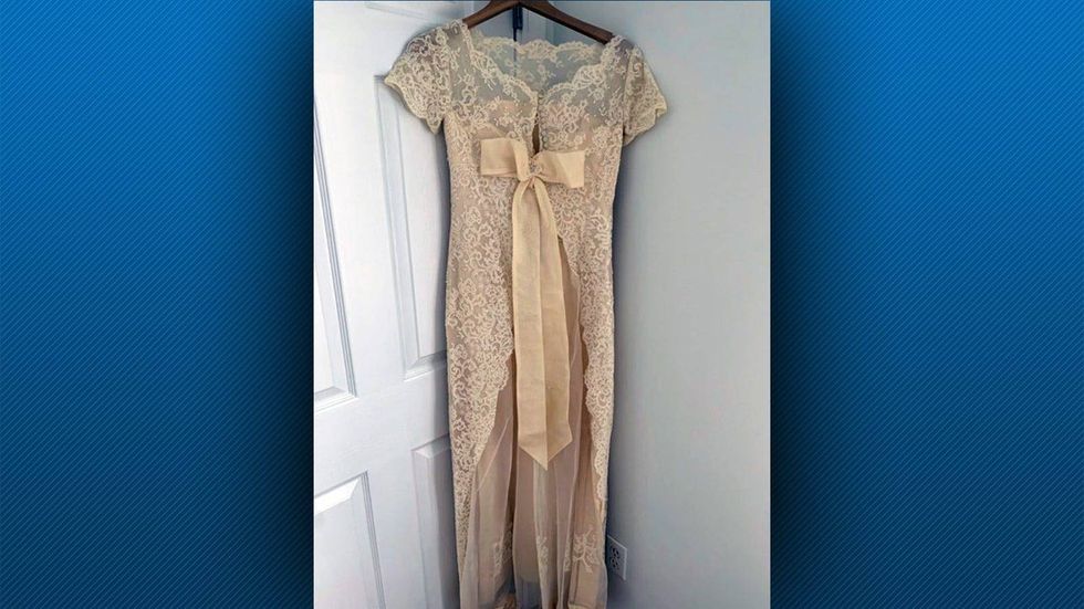 Woman finds someone else's wedding dress in box 24 years after her wedding
