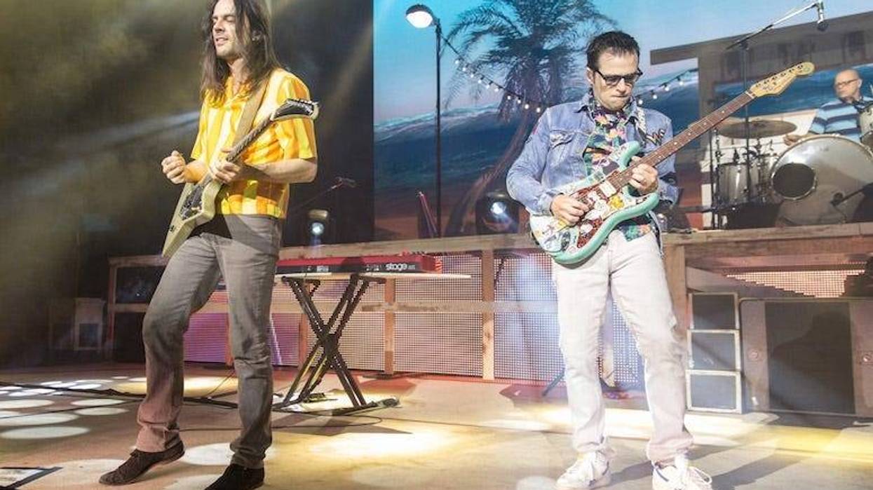 Weezer, Brian Bell, Rivers Cuomo, Concert, Sumemrfest, 2016