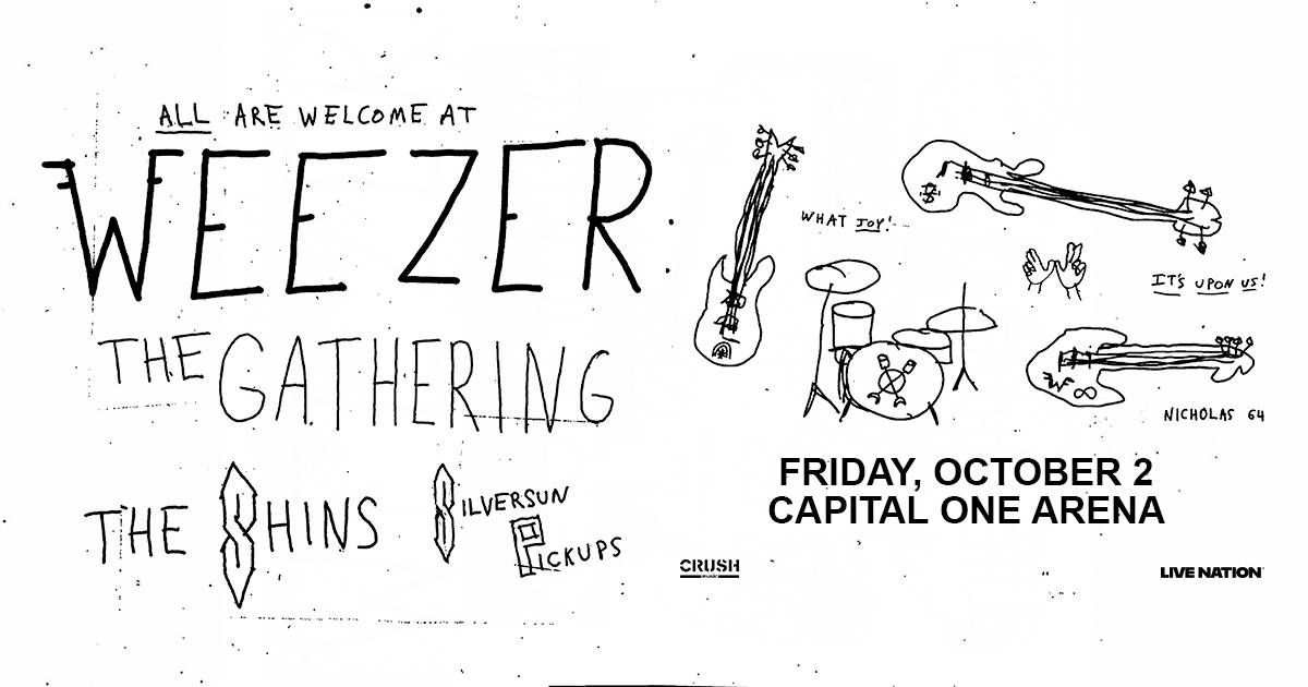 Weezer The Gathering at Capital One Arena