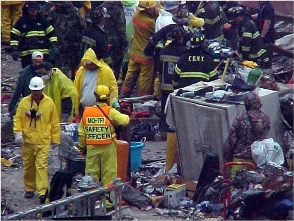 Wehrli was at Ground Zero for 10 days to oversee 35 rescuers, including structural engineers, rescue specialists, canine specialists, and medical personnel, after the Twin Towers fell.