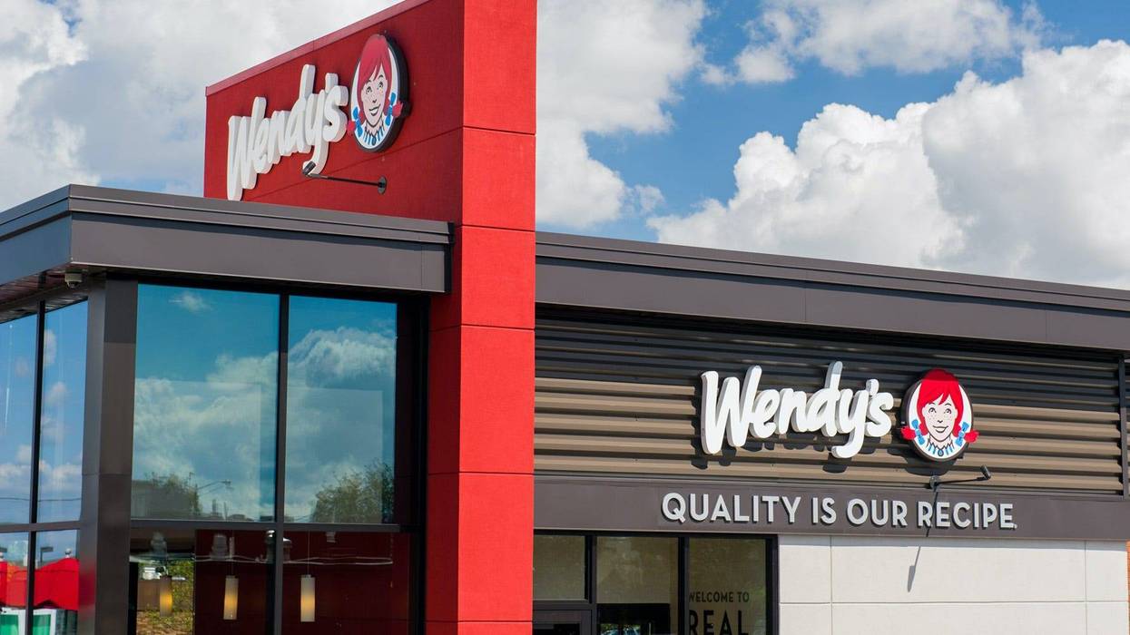 Wendy's outdoor storefront
