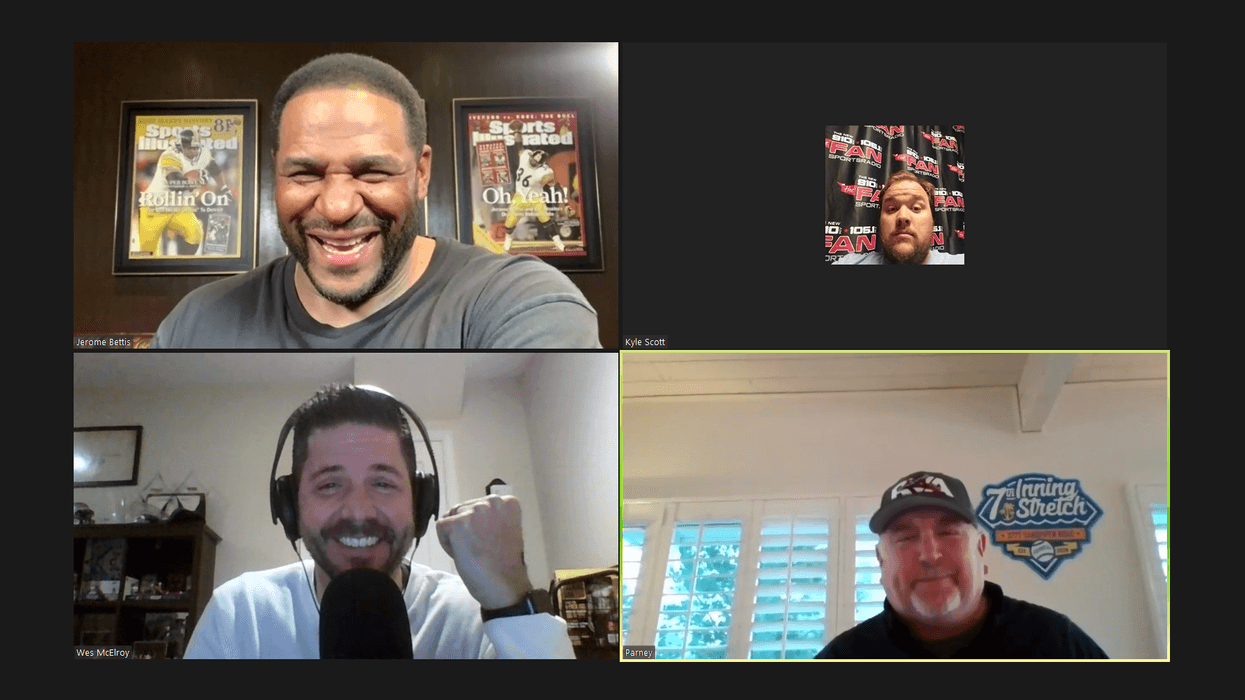 Wes, Parney, and Jerome Bettis