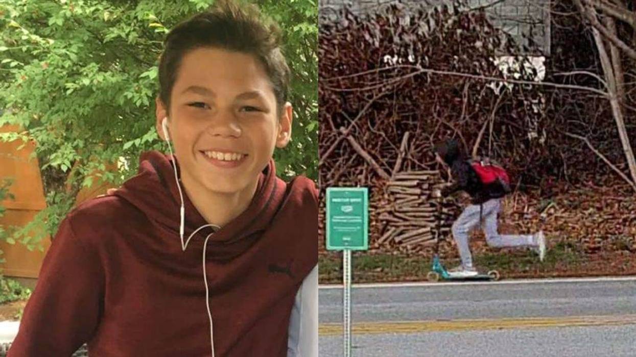 West Chester eighth grader Colin Vaughn went missing Thursday afternoon.