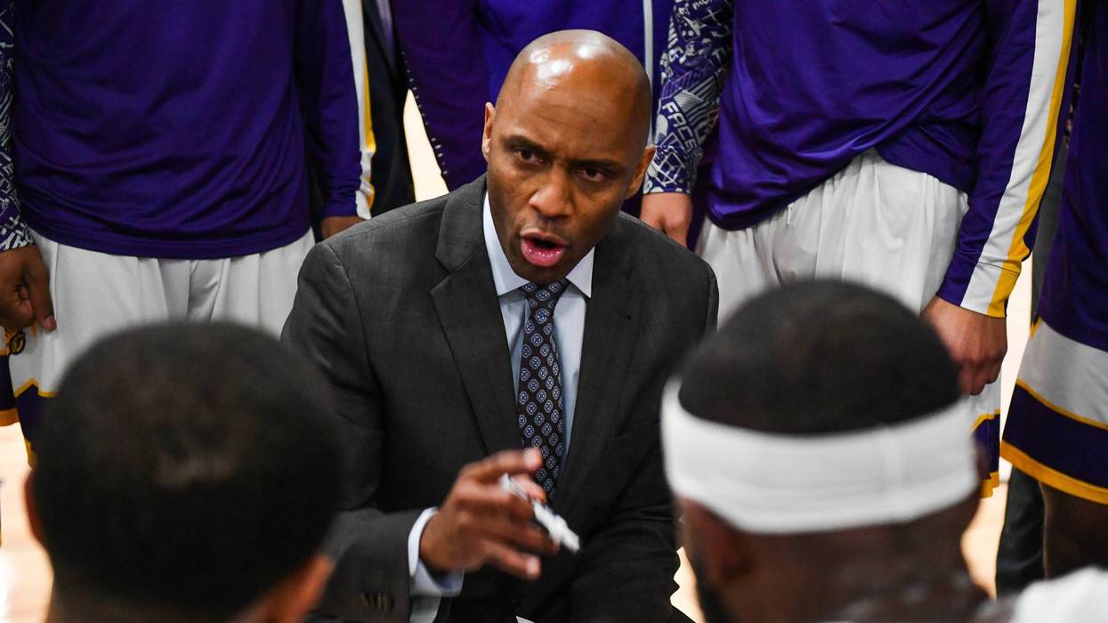 West Chester University head coach Damien Blair