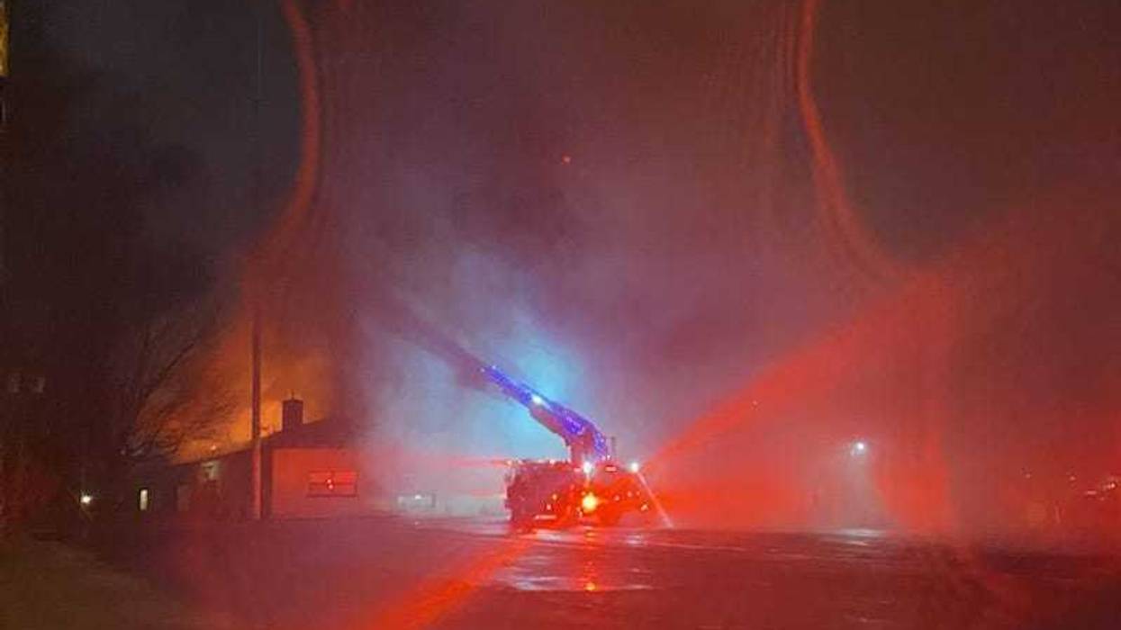 West Seneca Highway Dept fire