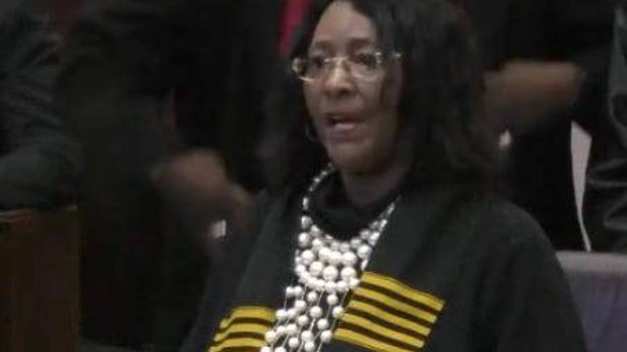 West Side Ald. Emma Mitts (37th) speaks at Tuesday's City Council meeting.