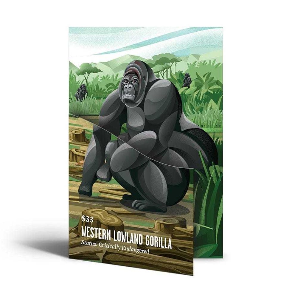 Western Lowland Gorilla pass