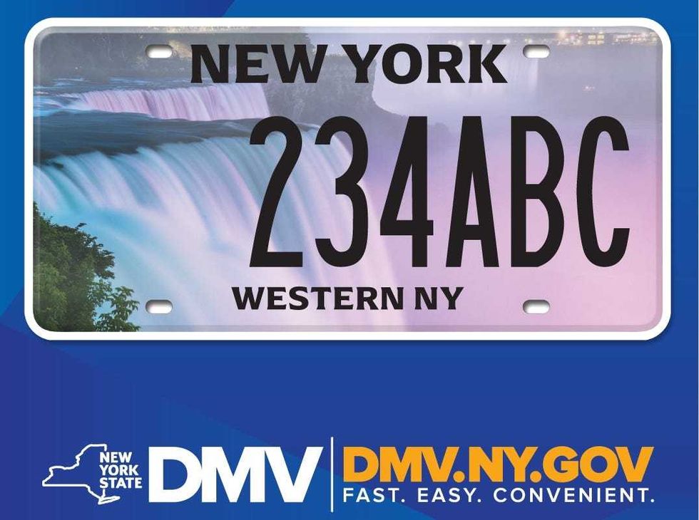 Western New York license plate design