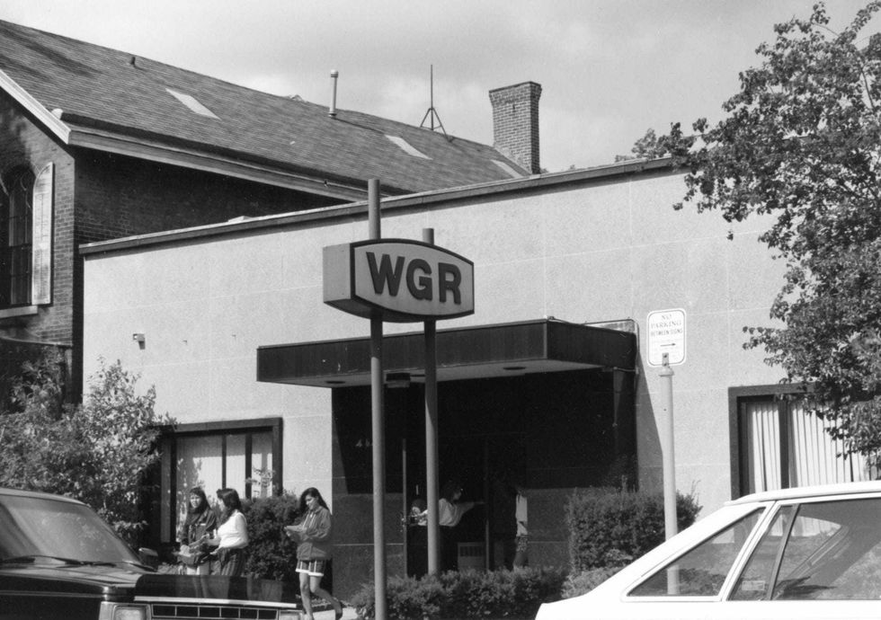 WGR studios at 464 Franklin Street in Buffalo