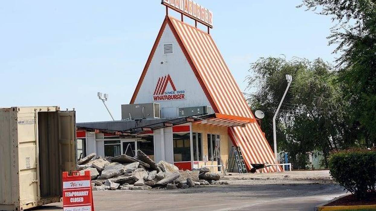 Whataburger, A-Frame, Corpus Christi, Construction, 2019