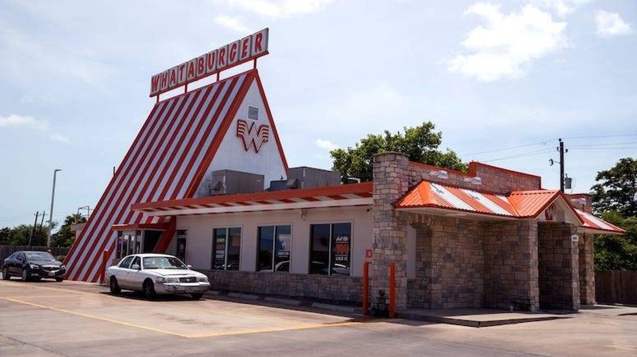 Whataburger restaurant in Corpus Christi, Texas