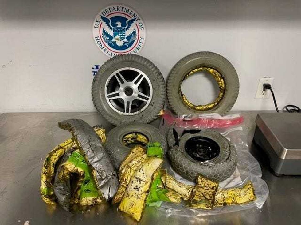 wheelchair smuggling cocaine at JFK
