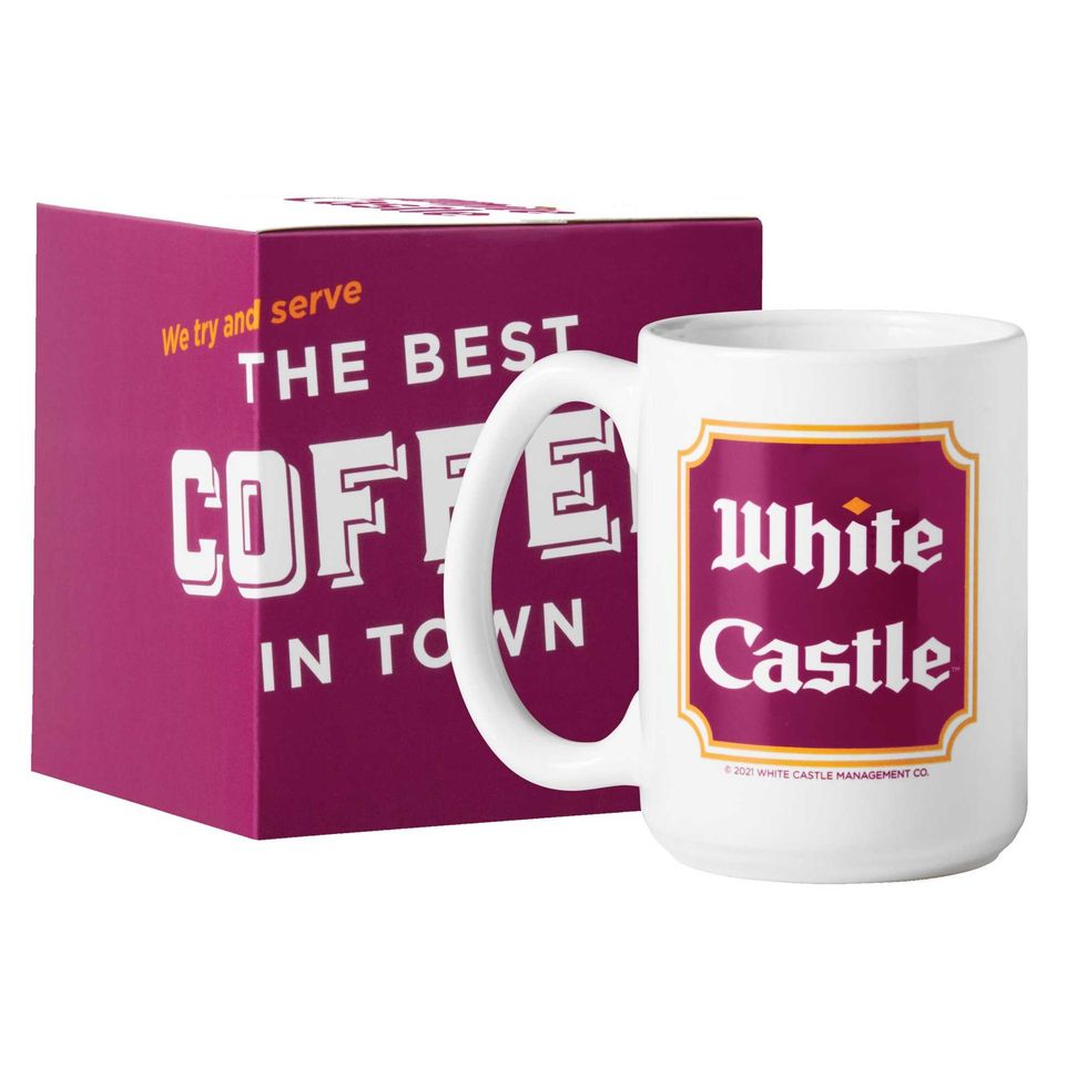 White Castle Holiday Mug