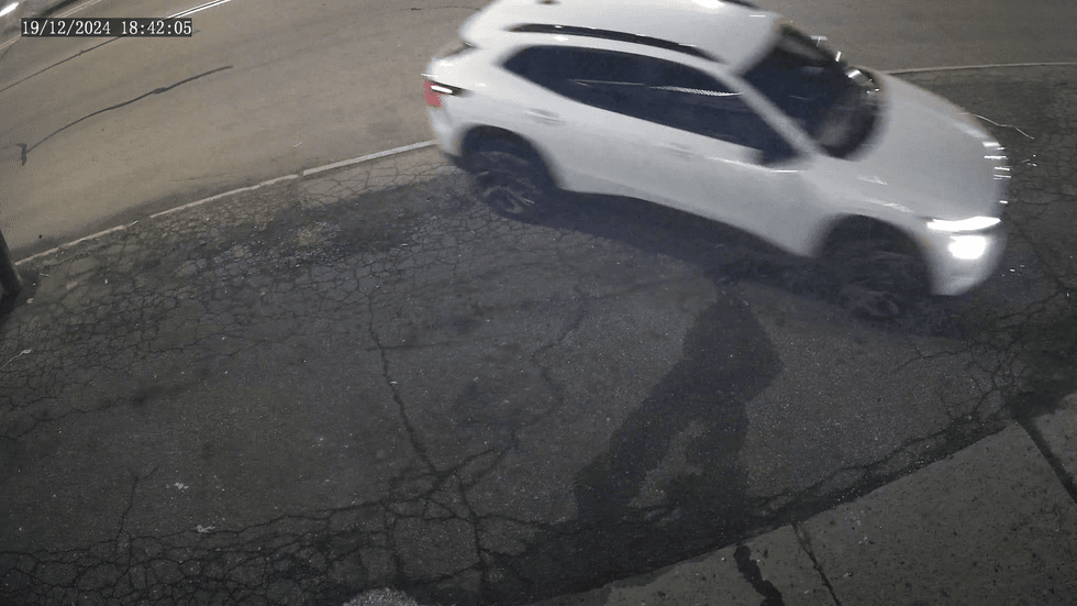 White Chevy Trax