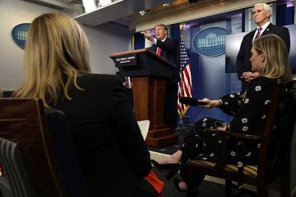 Disgraceful Behavior From CBS 'Reporter' As She Attacks President Trump