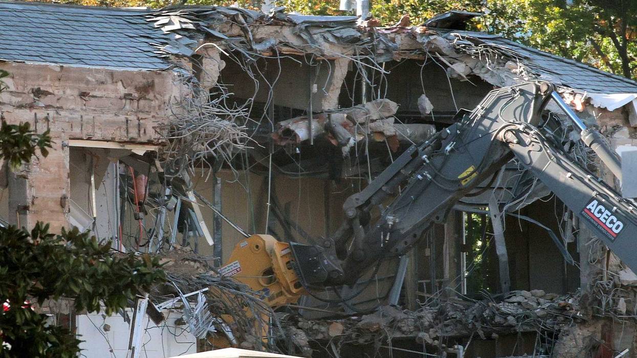 White House East Wing demolition