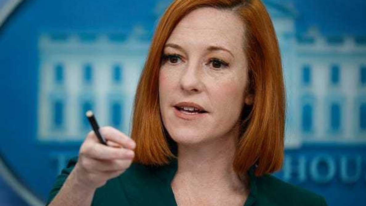 White House Press Secretary Jen Psaki.