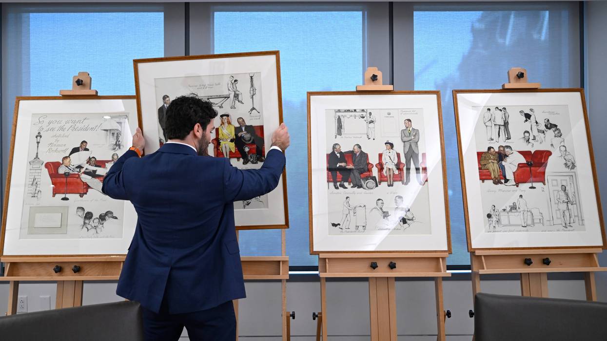 White House Rockwell Sketches