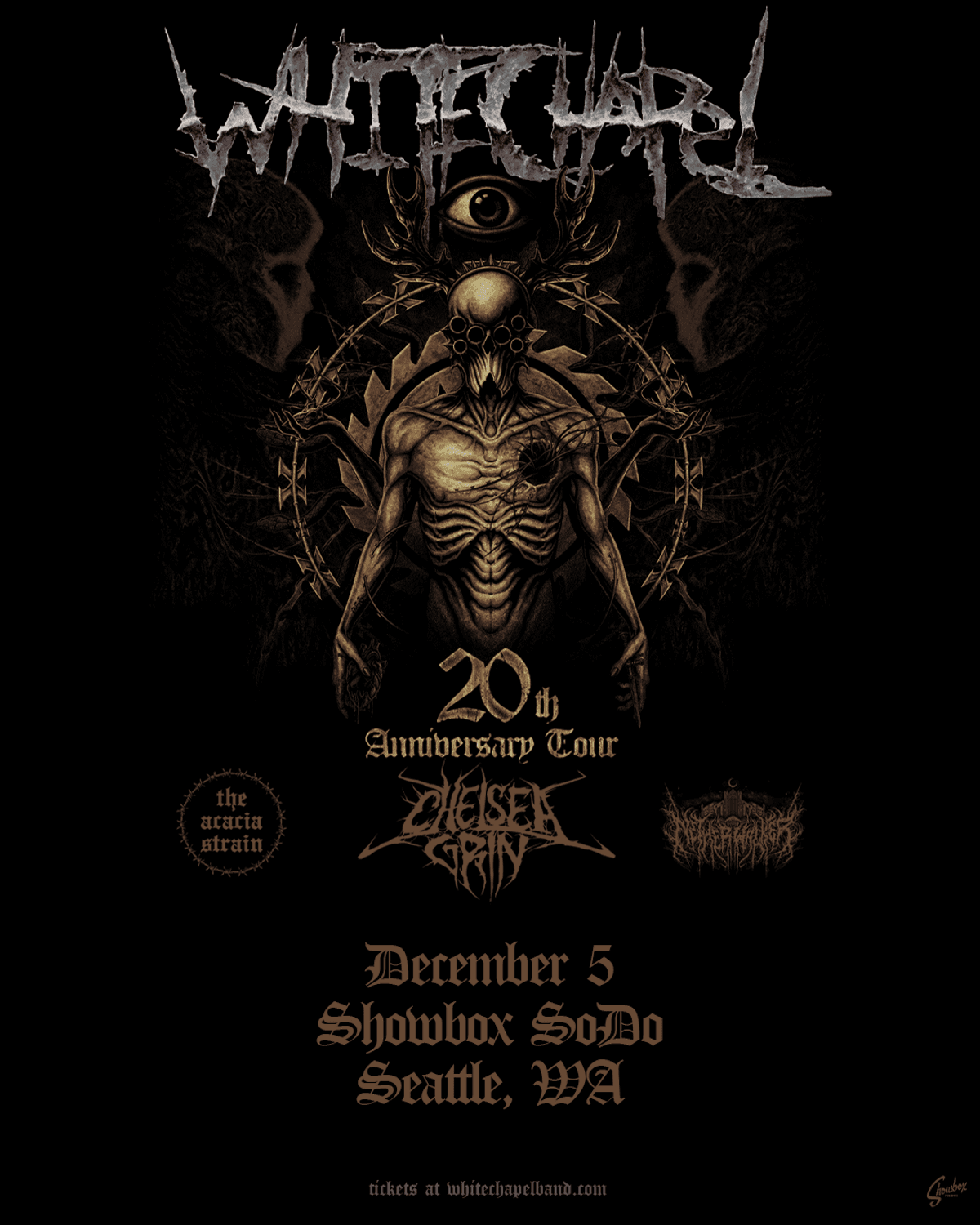 Whitechapel at Showbox SoDo