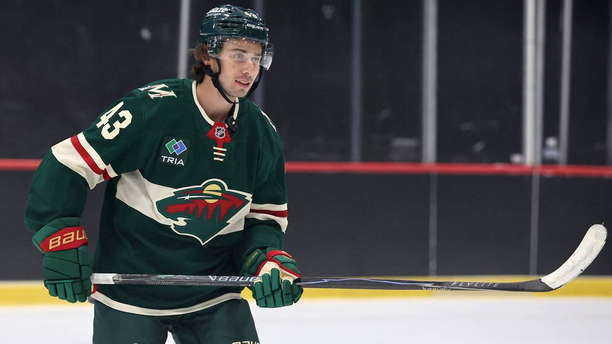 Who's not worried about Quinn Hughes getting a new contract? Quinn Hughes.