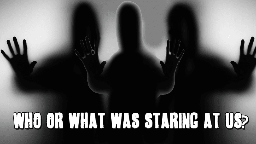 Who was staring at us?