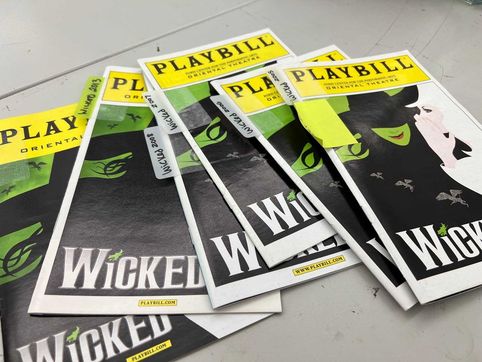 "Wicked" Playbills