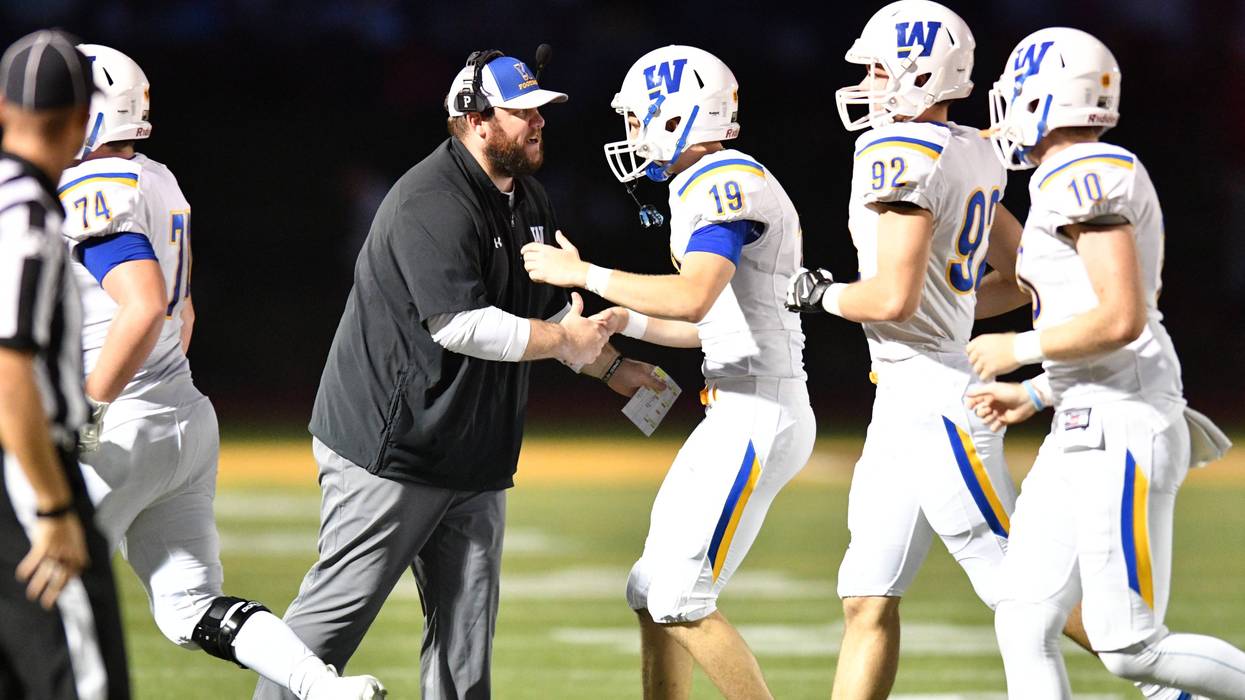 Widener Head Coach Mike Barainyak.