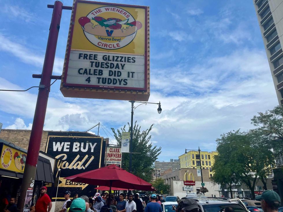 Wieners Circle sign