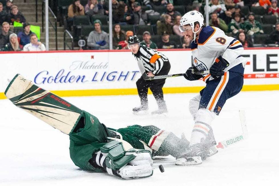 Slow start saps energy from Xcel in Wild's setback to Oilers