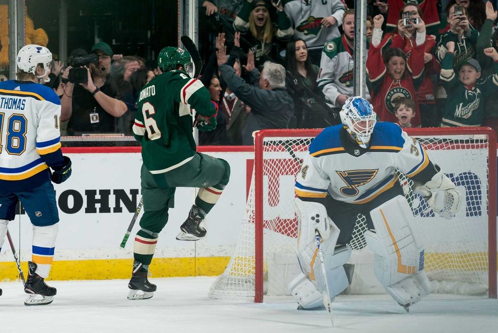 The new guy comes up big in Wild's third straight win