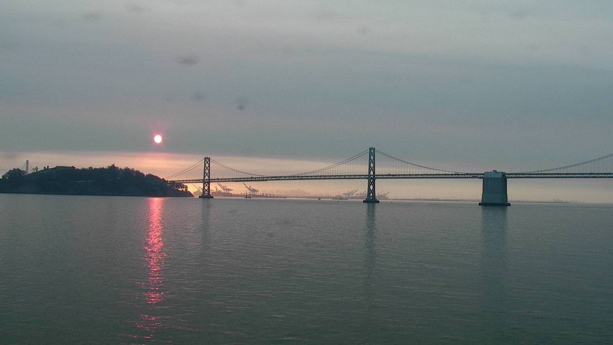 Wildfire smoke is drifting over much of the Bay Area, creating unhealthy air