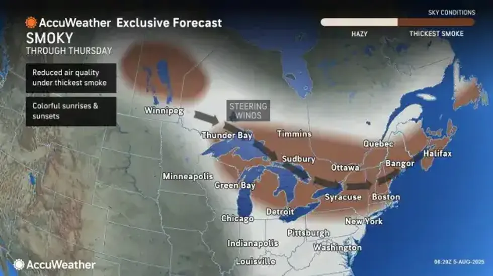 wildfire smoke