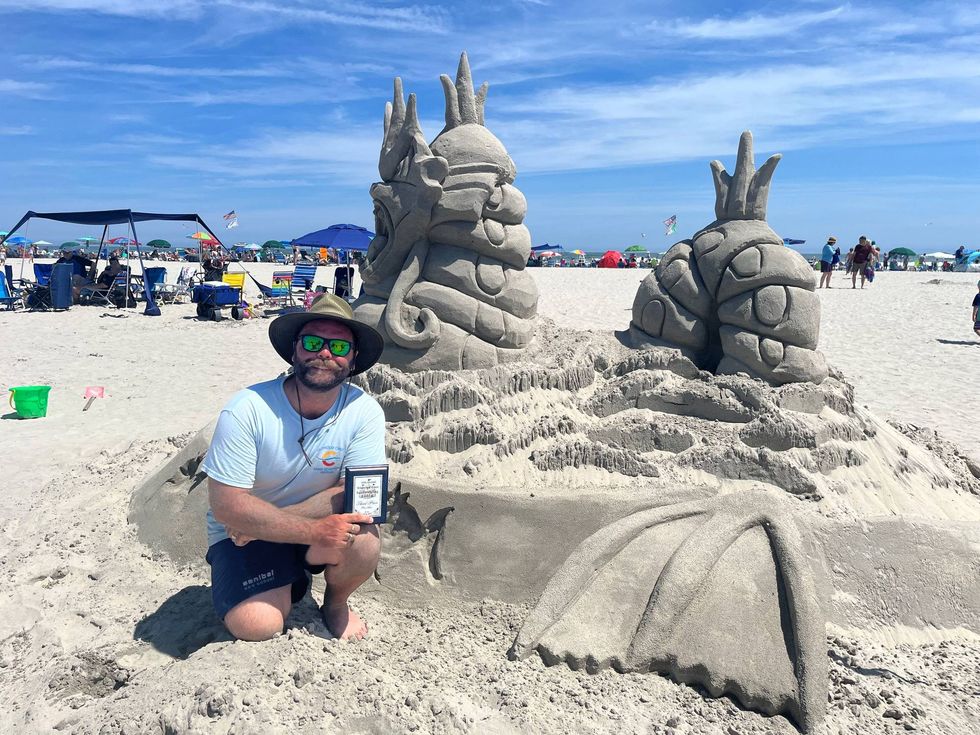 Wildwood Crest Sand Sculpting Contest