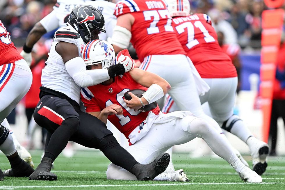 Will Anderson and Drake Maye