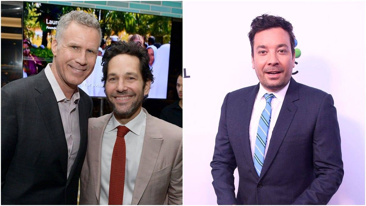 Will Ferrell, Paul Rudd, Jimmy Fallon