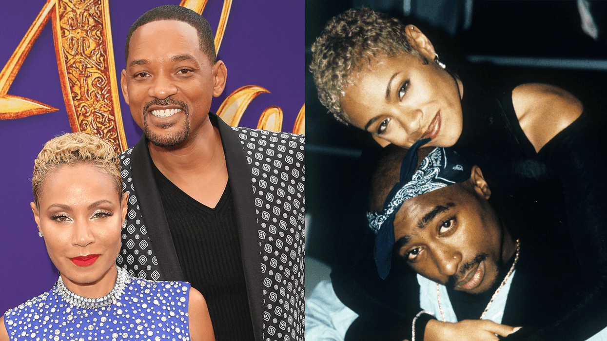 Will Smith, Jada Pinkett Smith and Tupac Shakur