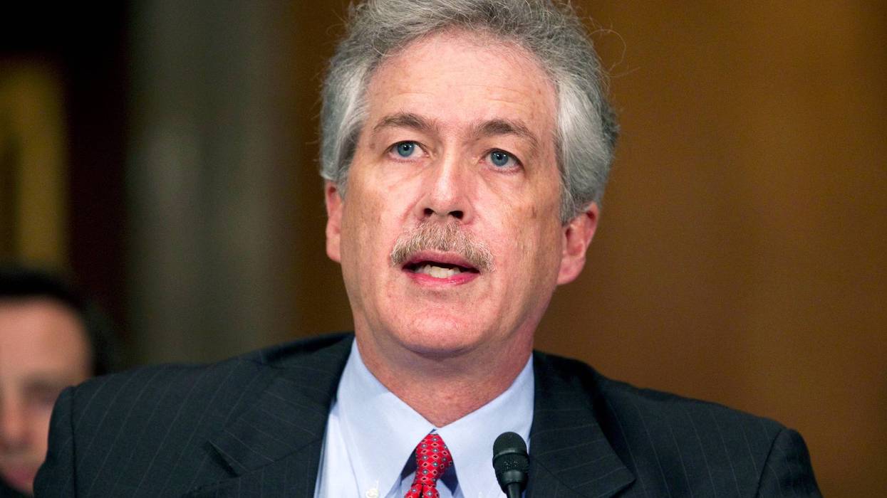 William Burns testifies on Capitol Hill in Washington, before the Senate Foreign Relations Committee hearing on his nomination to be Deputy Secretary of State, on May 24, 2011.