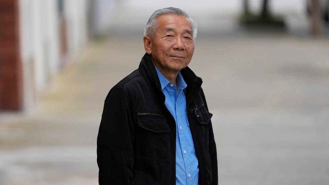 William Fong poses for photos in San Francisco, Wednesday, April 23, 2025.