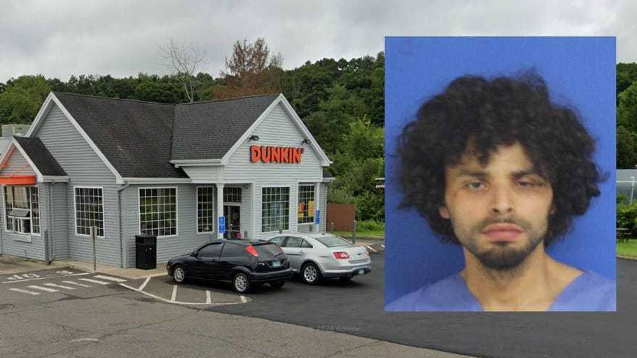 William Rodriguez, 28, was arrested for allegedly punching a pregnant woman during an attempted carjacking at a Dunkin' in East Haven, Connecticut